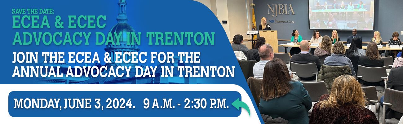 Save the Date: ECEA & ECEC Advocacy Day in Trenton